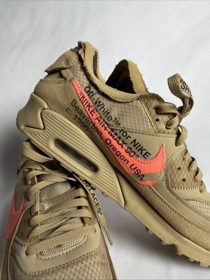 Nike Air Max 90 x OFF-WHITE Desert Ore 2019 - Size 11.5 | eBay