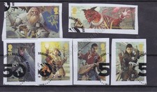 GB SG MS5197 USED FDI EX STAMP SHEET 2024 KCIII DUNGEONS & DRAGONS FROM SHEET