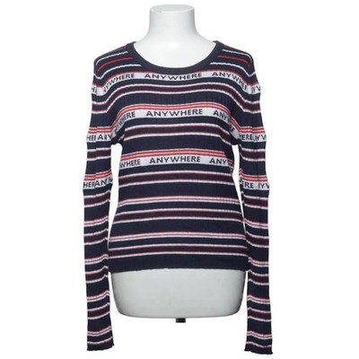 Q/S designed by, Strickpullover, Größe: M, Blau/Weiß/Rot, Polyamid/Viskose #aCB