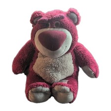 Disney Pixar Toy Story 3 Lotso Strawberry Bear Plush 15" Berry Scented