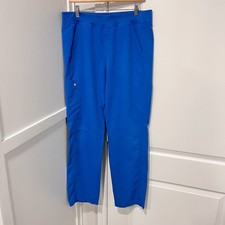 FIGS Axim Pants Mens Large x 32" Blue Scrub Bottoms T2001 Medical PO 1336