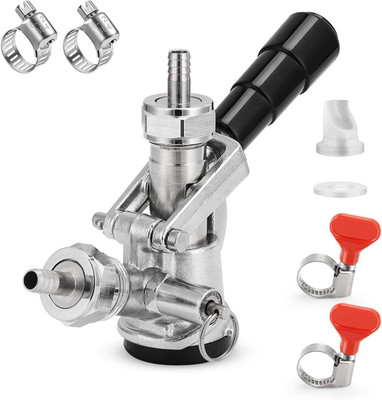 Keg Coupler 304 Stainless Steel Probe Sankey Keg Coupler D System Keg Tap for Ke