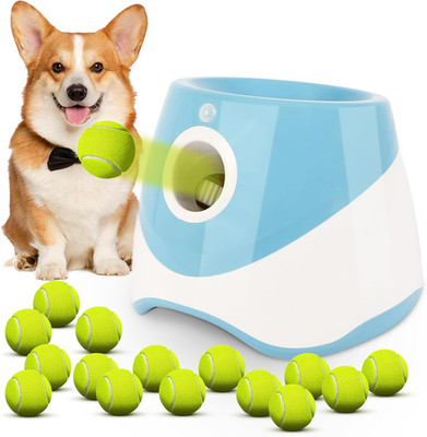 Automatic Dog Ball Launcher for Small Dogs,10-30Ft Adjustable Throwing Distance,