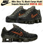 Nike Shox TL noir cargo kaki séquoia journal IR0918-001 taille homme
