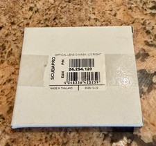 OBJECTIF SCUBAPRO Rx pour masque en D, -2.0 droit, neuf !!