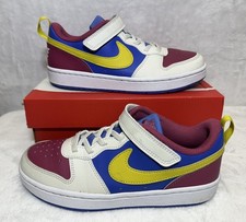 Nike Court Borough Low Recraft BP Sweet Beet Bright Citron Kids 3Y