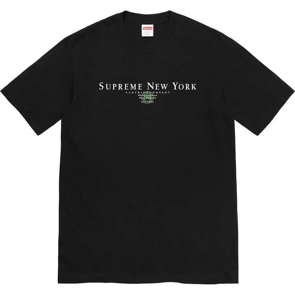 Tee shirt noir poussiéreux Supreme Tradition taille M 22FW Supreme Tradition noir