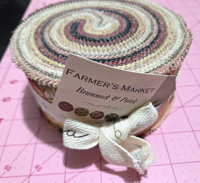 Moda Jelly Roll Farmer's Market Brannock & Patek Moda 2080JR