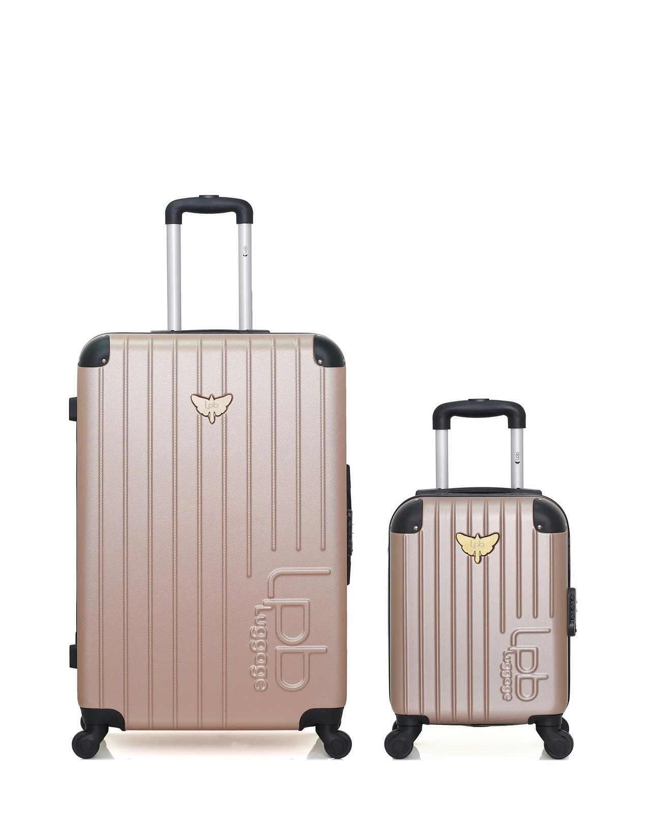 Valises MARIANNE LPB LUGGAGE lot de 2 set voyage rigide grand format et cabine XXS pas cher