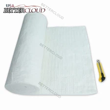 1" x 16" x 48" Ceramic Fiber Fireproof Insulation Blanket
