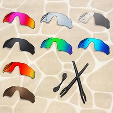 Anti-Scratch Replacement Lenses  Rubber Kit for Oakley Radar EV Path OO9208