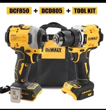 DeWALT DCK2051D2 20V MAX XR Impact Drill Combo Kit - DCD805+DCF850 - USA Ship!