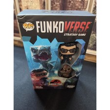 Funkoverse Pop Jurassic Park 101 Strategy Board Game Dr Ian