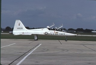 Northrop T 38 (3) Original aircraft slide/Dia USAF 14828
