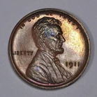 1911 Lincoln Cent Matte Proof PCGS PR Unc Detail ~ Stained ~ Beautiful Toning!