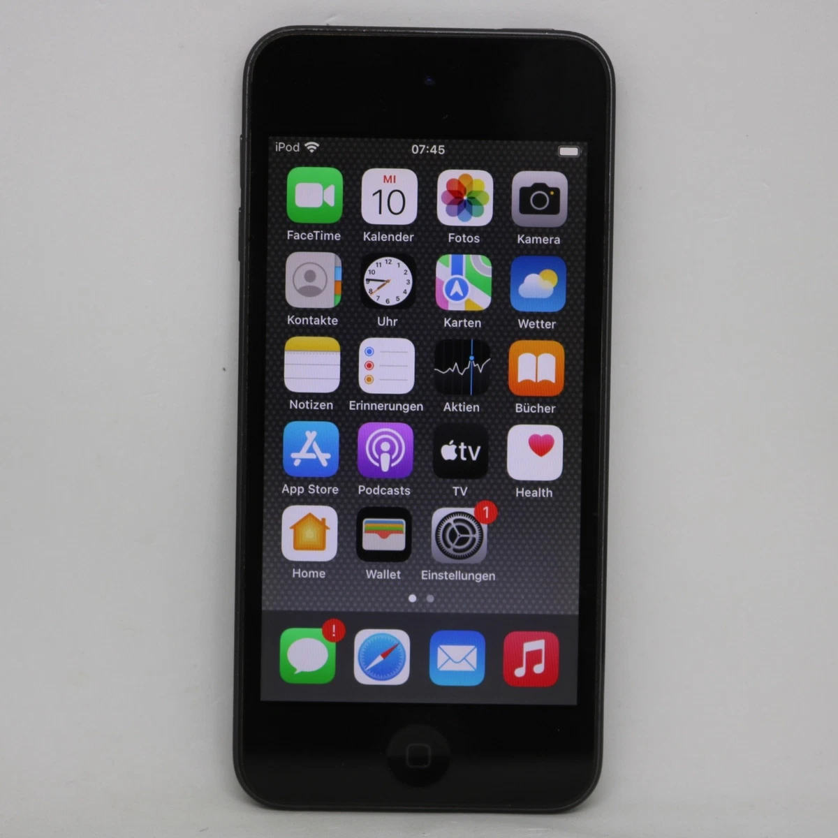 Apple iPod Touch 7g (7. Generation) Graphit 256gb / MP4 / Bluetooth / Händler
