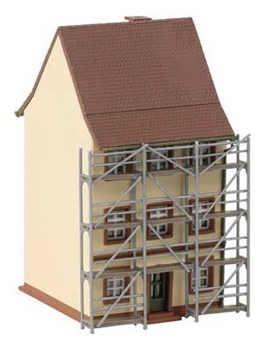 Faller 232175 N Scale Old-Town House with Scaffolding Kit