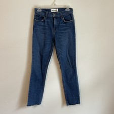 Reformation Mid Rise Slim Jeans Kasai Wash Size 27 High Quality USA Made