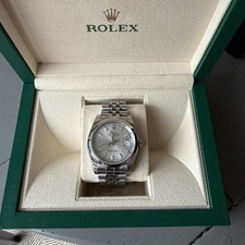 Rolex Datejust Steel 2018 Silver Dial Jubilee Bracelet 36mm Watch 116200