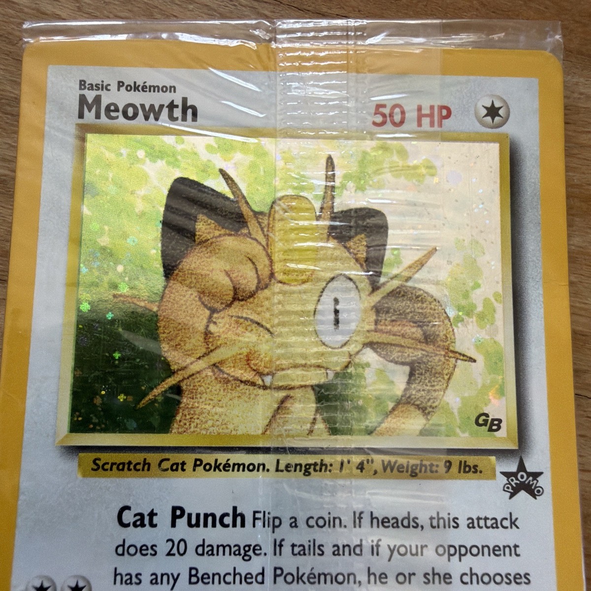 Pokemon Meowth 10/53 WOTC Promo Holo (sealed) | eBay