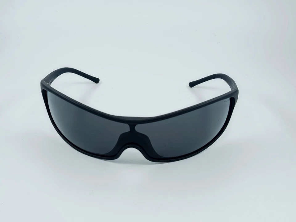 Police Sunglasses Avvolgenti Scudo Mod S1443 Made In Italy Vintage - Imagen 3 de 4