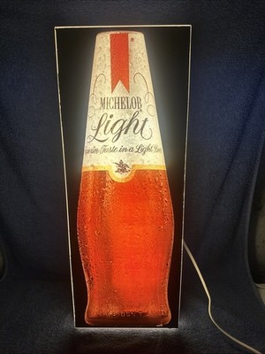 MICHELOB ビール ライトサイン 看板 ミケロブ 照明 バー ライト MICHELOB LIGHT ビール ライトサイン 看板 ミケロブ 照明 バー