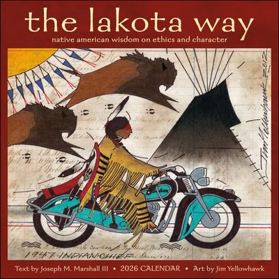 Andrews McMeel Publishing,  Lakota Way 2026 Wall Calendar, 12'' X 12'', 12-Month