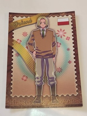 Hetalia Axis Powers APH Frontier Works Character Card 17 Poland