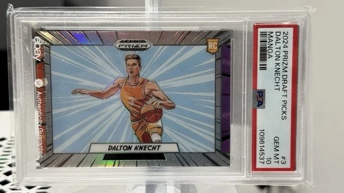 Dalton Knecht 2024-25 Prizm Draft Picks MANGA #3 Rookie RC SSP Case Hit - PSA 10