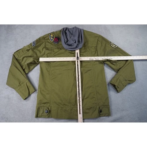 World of Warcraft Battlemaster Jacket Men S Olive Military JINX Blizzard Azeroth image 13