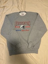 Vintage Ohio State Buckeyes Crewneck Size Large 1998 Nokia Sugar Bowl - Stained
