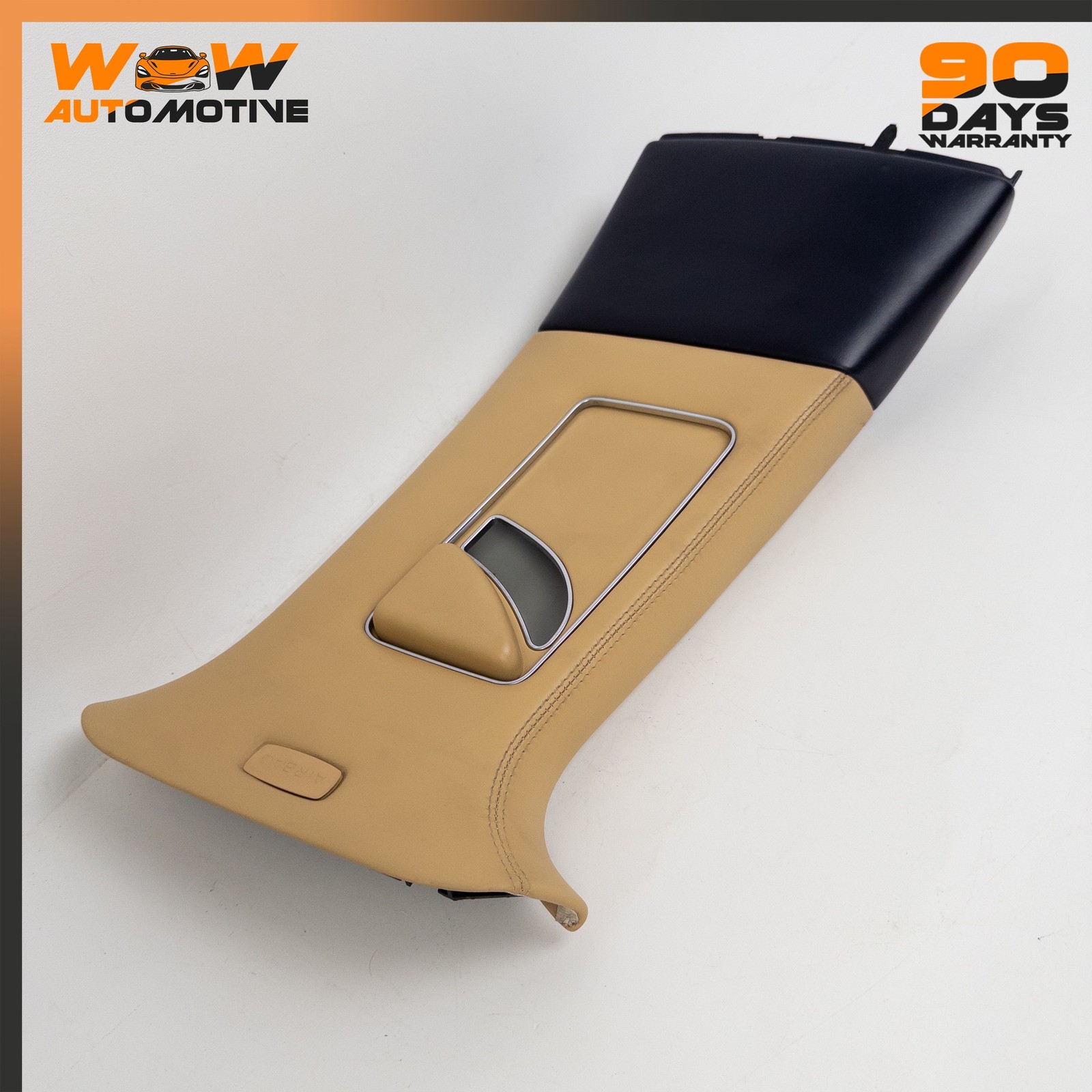 06-13 BENTLEY CONTINENTAL FLYING SPUR RIGHT B-COLUMN INTERIOR TRIM OEM