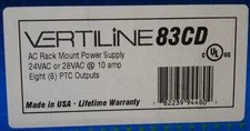 ALTRONIX Vertiline 83CD AC Rack Mount Power Supply 24VAC or 28VAC 10A NEW