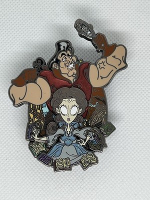 Beauty and the Beast Fantasy Pin Tim Burton Style Art