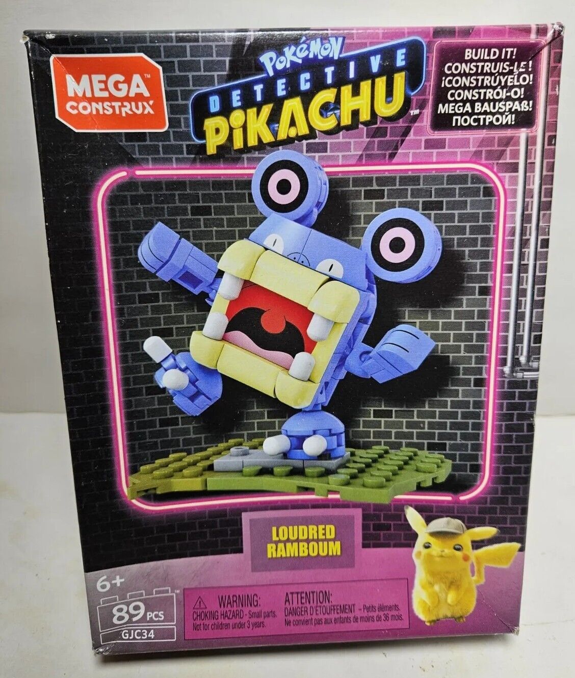 MEGA Pokemon Motion Pikachu Mechanized Toy Building Set, 1092 Bricks and  Pieces (HGC23) for sale online