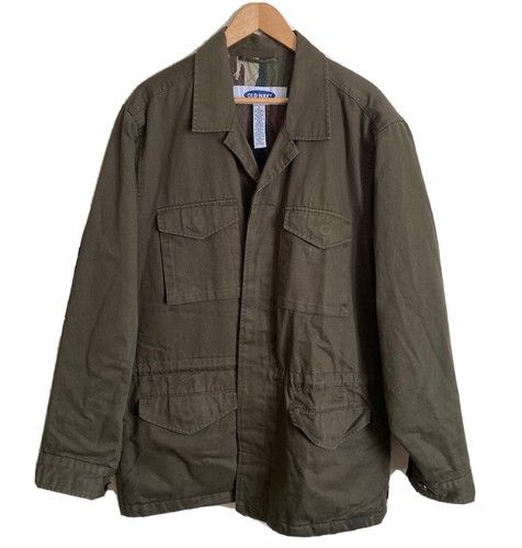 Vintage Old Navy Mens Army Green Field 