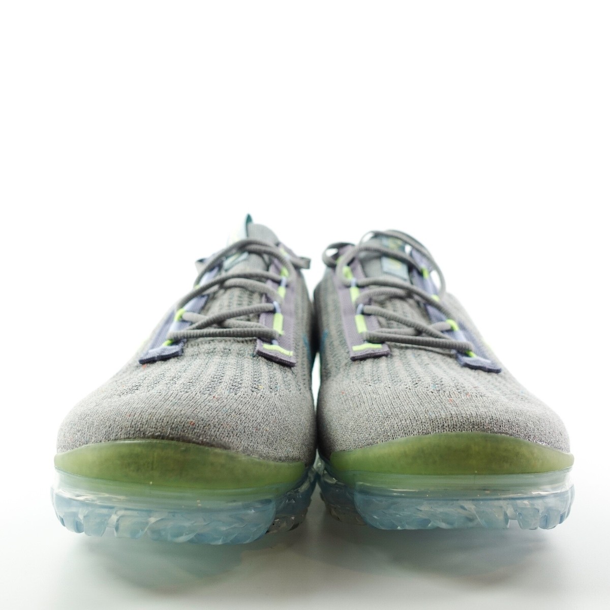 Size 11 Nike Air VaporMax 2021 Flyknit Grey Light Liquid Lime