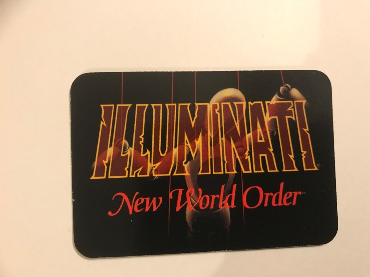 RECORDING INDUSTRY : Illuminati INWO CCG Group card, One With All