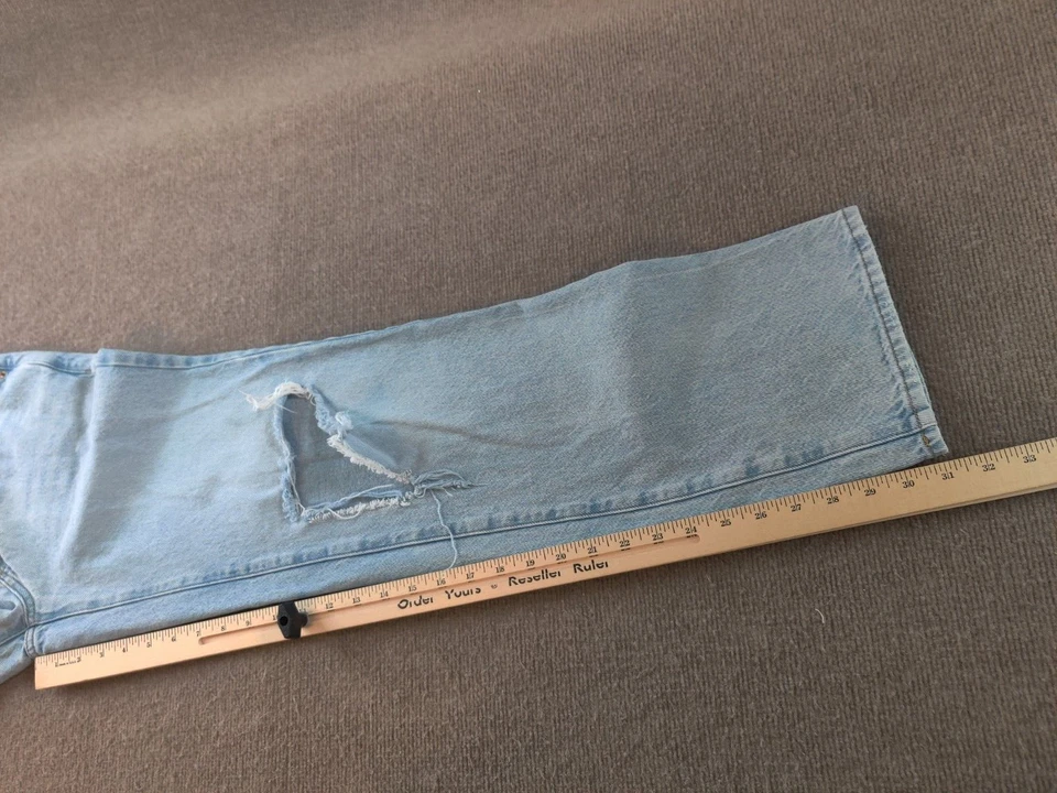 Lote de 4 Pacsun Feminino 26 Mom Jeans Cintura Alta Namorado Floral Pacote Playboy - Imagem 4 de 4