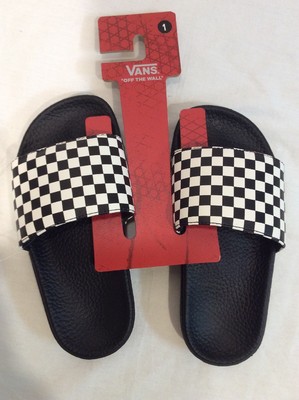 vans girls slides