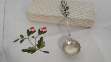 1 L&Ouml;FFEL ZUCKERL&Ouml;FFEL - Christoph Widmann - CW 800 Silber gepunzt - Motiv Rose