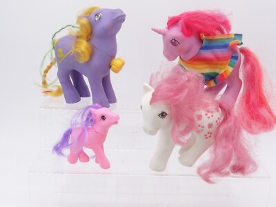 Apple Dance Galaxy My Little Pony Horse G1 Vintage Toy Figures Hasbro 1984