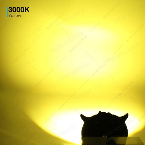 2X LED Work Light Pods White Yellow Spot Fog Driving Owl Lamp Off Road Truck 4WD - Picture 13 of 16