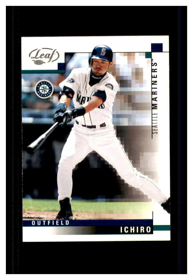 ICHIRO SEATTLE MARINERS LEAF 2003   #95 MINT