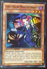GUIDA TOUR DEL MONDO SOTTERRANEO CT09-IT013 Super Rara in Italiano YUGIOH