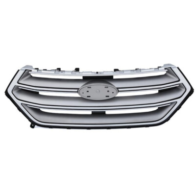 #ad #ad Fit For 2015 2016 2017 2018 Ford Edge Front Upper Bumper Grill Grille Chrome $131.80
