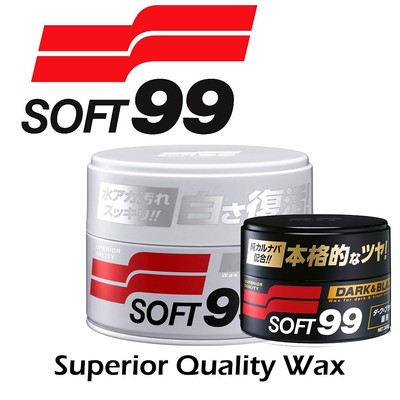 Soft99 Soft 99 Japanese Popular Car Wax for Dark Black & White - NEW