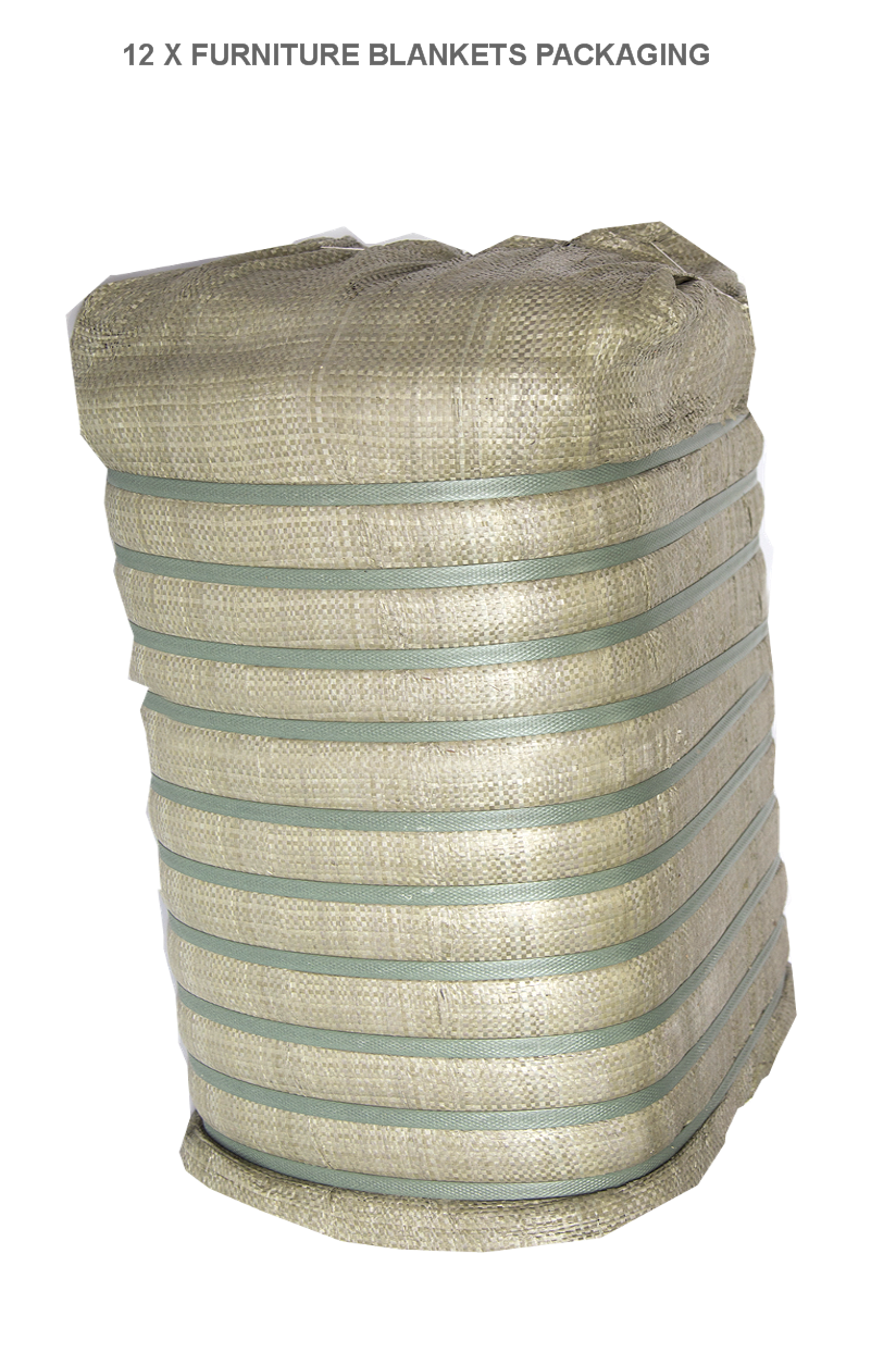 FURNITURE REMOVAL BLANKETS 10 PACKING/MOVING/STORING 3.4mt X 1.8mt H