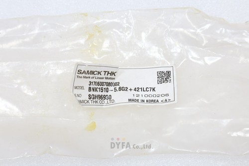 SAMICK-THK NNB Ground Ball Screw BNK1510-5.6G2-421LC7K BSC-I-1473=1C62-3 - Picture 17 of 18