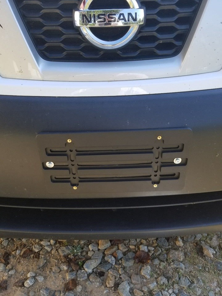 License Plate Tag Holder Mount Bracket Relocator Adapter Bumper Kit For NISSAN - Foto 5